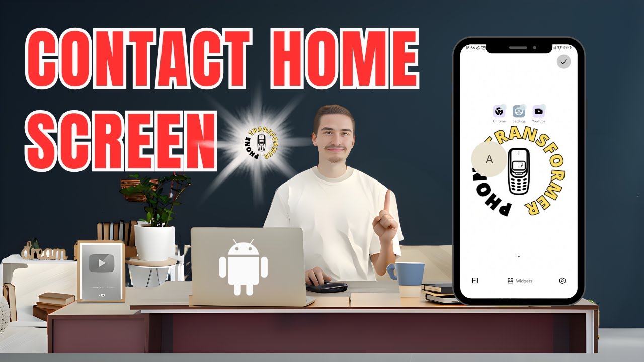 How To Put Contacts On Home Screen Android YouTube