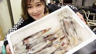 【魚屋】新鮮なイカで作る！失敗しないイカの塩辛の作り方♪締めはお茶漬け！