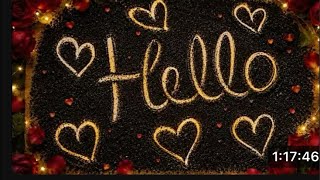Writing your names in the Sand live #writingname #foryou #sandart