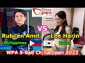 Rubilen amit vs lee harin  2023 wpa 9ball china open 2023 women full match