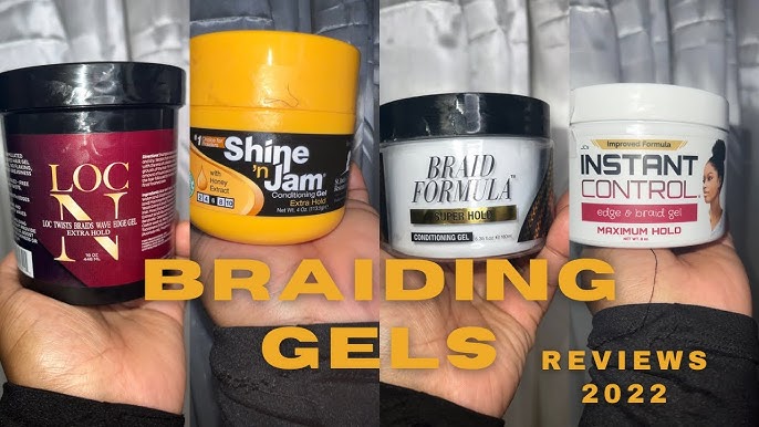 THE BEST BRAIDING GELS OF 2021 - HOT PICKS NEATBRAID, SHINE n JAM & MORE… 