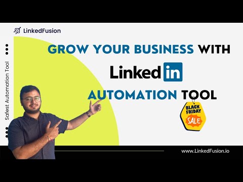 LinkedIn Automation Tool | LinkedIn Lead Generation & CRM Integration | Limited Black Friday Deal