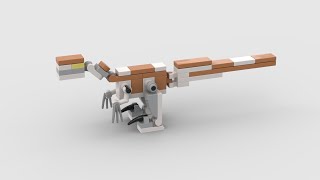 Lego Jurassic World Dominion | Atrociraptor (Red) Bite Sized Build