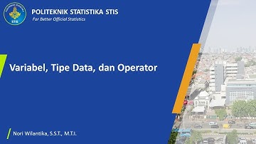 Variabel, Tipe Data, dan Operator
