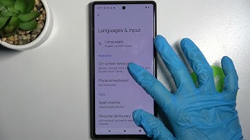 How to Enter Text Correction Options on GOOGLE Pixel 6 – Use Correction Settings