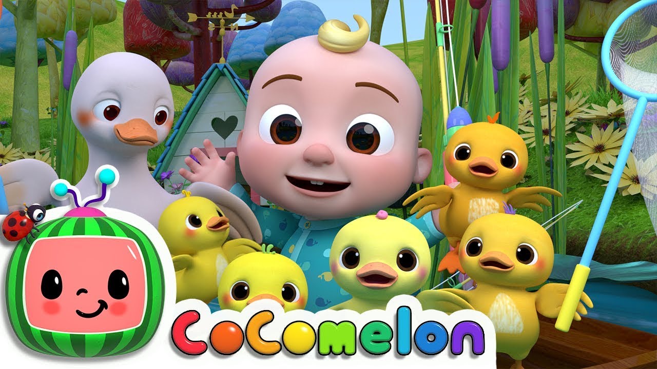 ⁣Five Little Ducks 2 | CoComelon Nursery Rhymes & Kids Songs