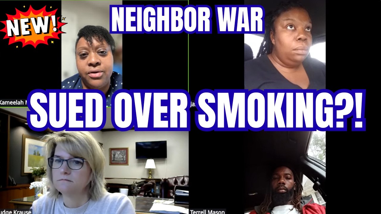 She Wants the Judge to FORCE Her Neighbor to Stop Smoking *NEW*
