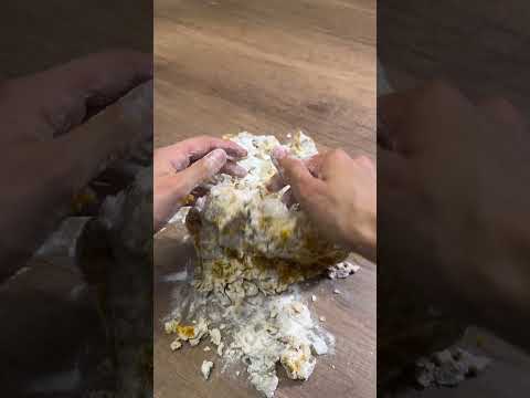 GNOCCHI alla ZUCCA DUE INGREDIENTI🧡🎃 #Shorts