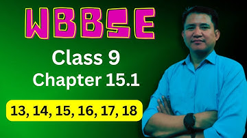 WBBSE Class 9 Maths Chapter 15.1