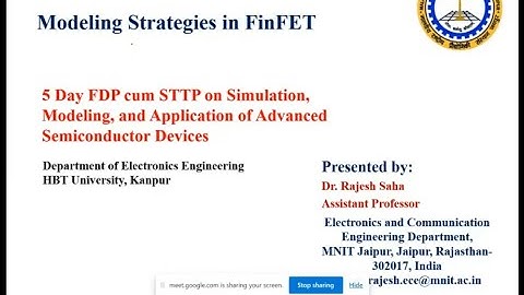 Modelling Strategies in FinFET