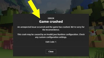 How To Fix Minecraft Error Code 1 (New Update)