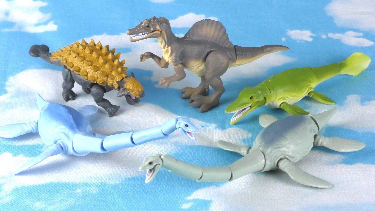 THE恐竜】〜海をゆく影〜超巨大プレシオサウルス登場♪【あそべる生物