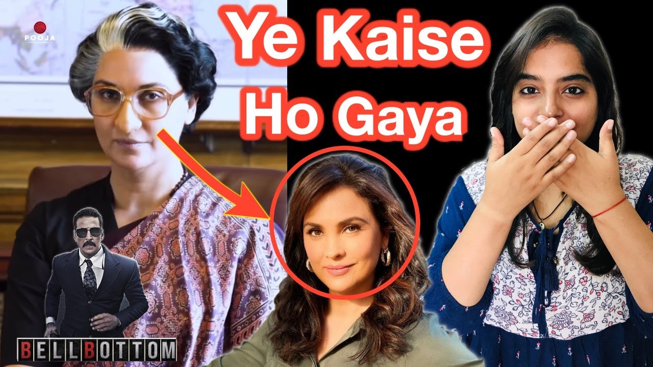 Bell Bottom Trailer Lara Dutta As Indira Gandhi REACTION | Deeksha Sharma