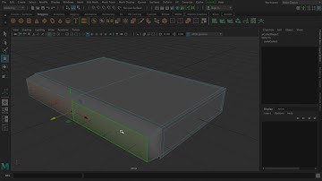 Modeling and UV mapping in Maya 2017