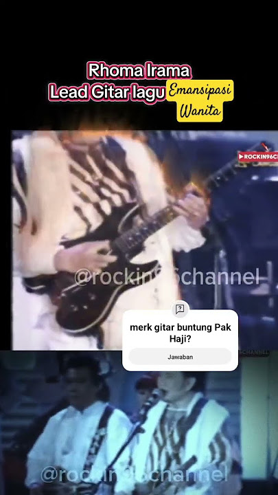 Aksi Rhoma Irama pada lagu Emansipasi Wanita #rhomairama #sonetagroup #shortvideo #shorts #fyp #fy