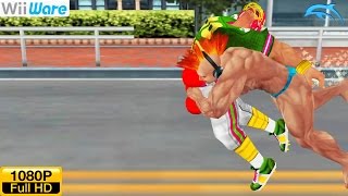 Muscle March - WiiWare Wii Gameplay 1080p (Dolphin GC/Wii Emulator)