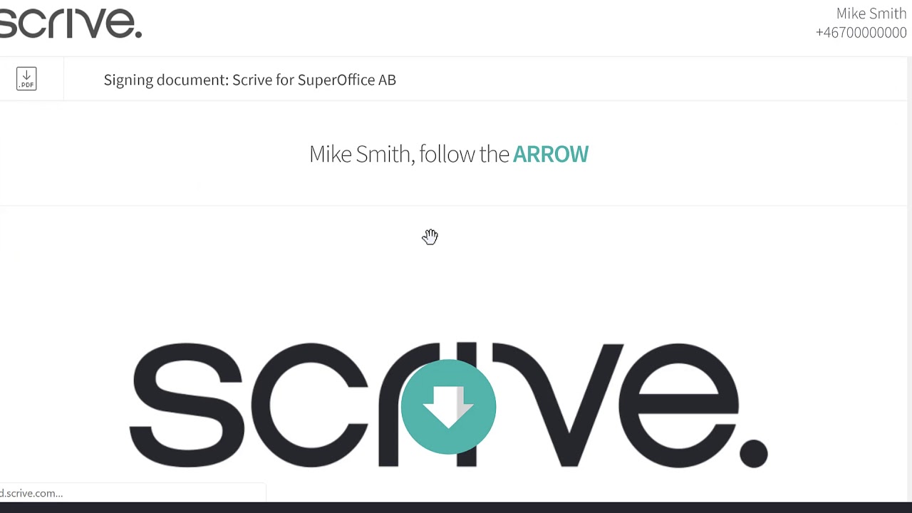 Scrive Esign Scrive eSign for SuperOffice - YouTube