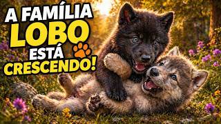 OS FILHOTES ESTÃO CRESCENDO😱 Nova fase da alcateia começa | WolfQuest 3