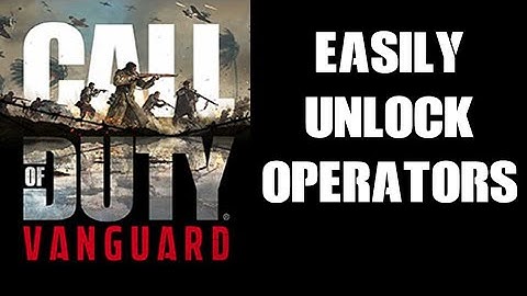 How To Unlock Operators & Complete Challenges Easily In COD Vanguard Multiplayer Xbox PlayStation PC