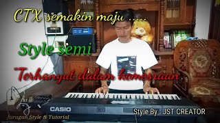 Terhanyut dalam kemesraan// Casio CTX 3000 // style semi