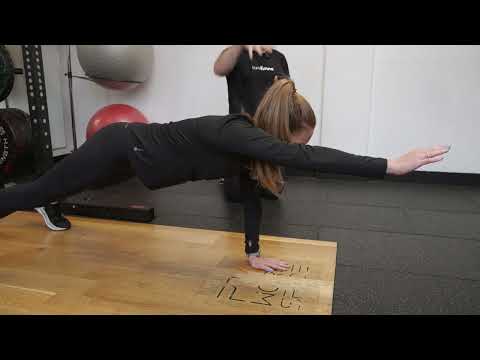 Press-Up Position with Single Arm Extensions Tutorial - Proper Form and Technique