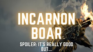 Warframe | INCARNON BOAR IS REALLY GOOD... but | First Look | 2023