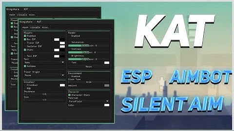 NEW KAT Script GUI Hack  Kill All  Silent Aimbot + ESP  PASTEBIN 2025