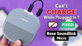 Bose Soundlink Micro Bluetooth Speaker Not Charging? - Fixed!