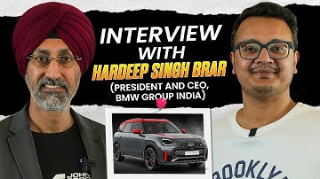 Interview with Hardeep Singh Brar president & CEO of BMW group India | Times Drive