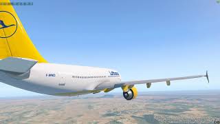 IniBuilds A310 | landing in Palma LEPA | VATSIM | XP11.55 | 4K