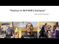 (Vlog-21) "Parlour in NIT KKR's Campus