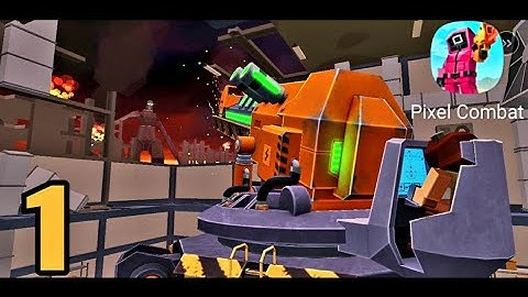 First Time Playing Pixel Combat Zombie Strike |Gameplay Walkthrough Part 1| TickerX