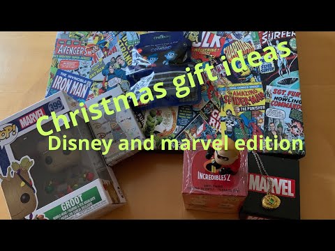 Christmas gift ideas - Disney and marvel edition