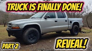 PROJECT TRUCK FINISHED! | Dodge Dakota Flip Reveal!