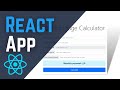 React Project Tutorial | useState Hook | ReactJS Mortgage Calculator App