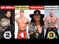 Top 10 Richest WWE Wrestlers of All Time - The Undertaker, Roman Reigns, The Rock, Brock Lesnar