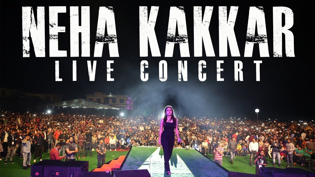 Neha Kakkar live concert in Delhi Must seeTERA GHATA