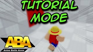 New ABA Tutorial Mode (Anime Battle Arena)