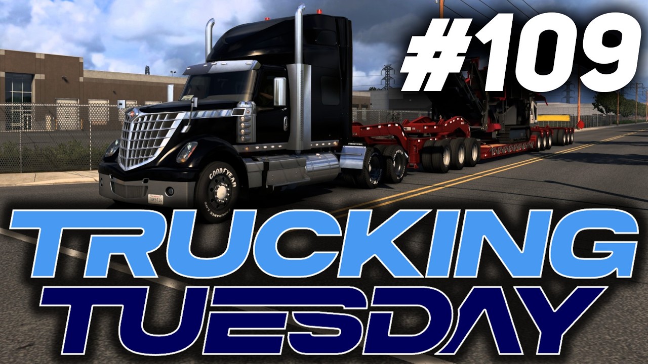 Los Angeles to Modesto - Trucking Tuesday #109 [ATS] [PC]