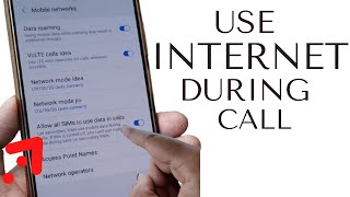 كيفية تشغيل إعداد android لاستخدام الإنترنت أثناء المكالمة | كيفية استخدام الإنترنت أثناء مكالمة سامسونج
