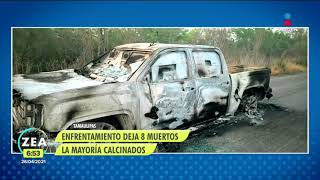 Enfrentamiento deja ocho muertos en Tamaulipas | Noticias con Francisco Zea