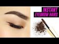 INSTANT EYEBROW HAIRS IN A BOTTLE!  | TINA TRIES IT