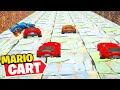 the *MARIO CART* sky base in FORTNITE...