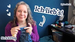 Shawl Thriller! 🫣🧶 Will the yarn be enough? 🤭 • Stash Busting 2026 Episode 21 • Knitting Vlog