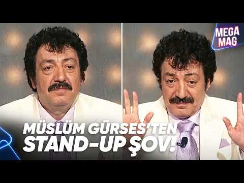 Müslüm Gürses'ten stand up gösterisi 🤩