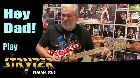 Hey Dad play STRYPER!! “Soldiers Under Command”