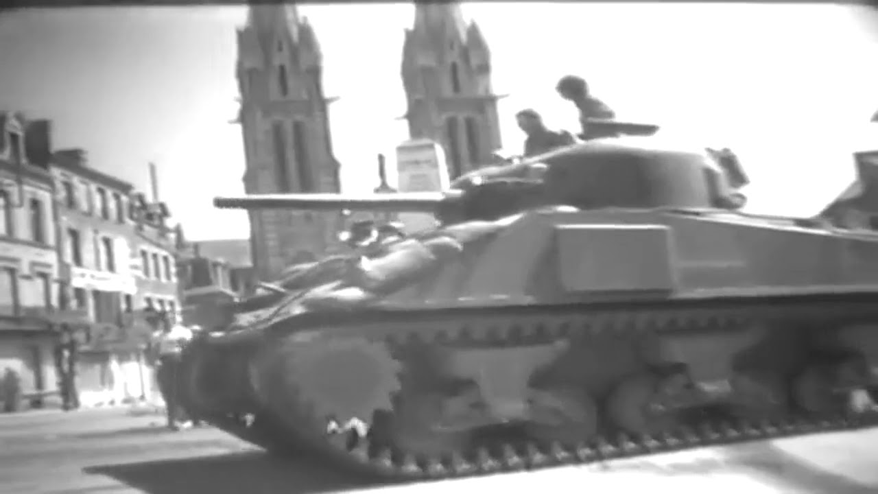 LIBERATION OF LA FERTÉ-MACÉ - FRANCE - 08-10-1944 - NO SOUND video phone beyonce mp3