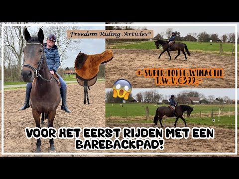 Video: Hoe Bareback te berijden op een benig paard