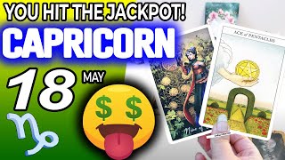 Capricorn ♑️ 🤑 YOU HIT THE JACKPOT!💲💲 horoscope for today MAY  18 2024 ♑️ #capricorn tarot MAY  18