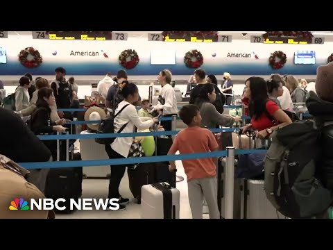 Holiday season brings record travel to u. S. Airports